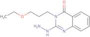 3-(3-Ethoxypropyl)-2-hydrazinyl-3,4-dihydroquinazolin-4-one