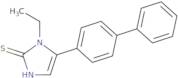1-Ethyl-5-(4-phenylphenyl)-1H-imidazole-2-thiol