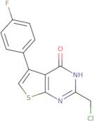 2-(Chloromethyl)-5-(4-fluorophenyl)-3H,4H-thieno[2,3-d]pyrimidin-4-one