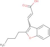 (2E)-3-(2-Butyl-1-benzofuran-3-yl)prop-2-enoic acid