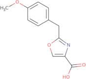 2-(4-Methoxybenzyl)oxazole-4-carboxylic acid