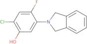 2-Chloro-5-(1,3-dihydro-2H-isoindol-2-yl)-4-fluorophenol