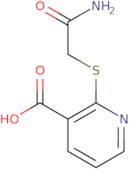 2-[(Carbamoylmethyl)sulfanyl]pyridine-3-carboxylicacid