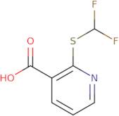 2-[(Difluoromethyl)sulfanyl]pyridine-3-carboxylic acid