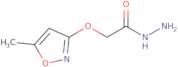 2-[(5-Methyl-1,2-oxazol-3-yl)oxy]acetohydrazide