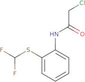 2-Chloro-N-{2-[(difluoromethyl)sulfanyl]phenyl}acetamide