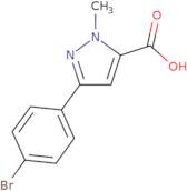 3-(4-Bromophenyl)-1-methyl-1H-pyrazole-5-carboxylic acid