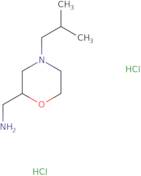 (4-Isobutylmorpholin-2-yl)methylamine