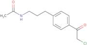 N-{3-[4-(2-Chloroacetyl)phenyl]propyl}acetamide