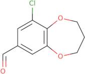 9-Chloro-3,4-dihydro-2H-1,5-benzodioxepine-7-carbaldehyde