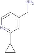 1-(2-Cyclopropylpyridin-4-yl)methanamine