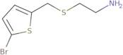 2-{[(5-Bromothien-2-yl)methyl]thio}ethanamine