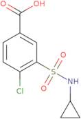 4-Chloro-3-(cyclopropylsulfamoyl)benzoic acid