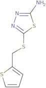 5-[(Thiophen-2-ylmethyl)sulfanyl]-1,3,4-thiadiazol-2-amine