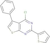 4-Chloro-5-phenyl-2-(thiophen-2-yl)thieno[2,3-d]pyrimidine