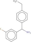 (4-Ethylphenyl)(3-fluorophenyl)methanamine