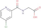 2-{[(4-Chloro-2-pyridinyl)carbonyl]amino}-acetic acid