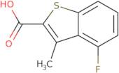 4-Fluoro-3-methyl-1-benzothiophene-2-carboxylic acid