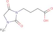 4-(3-Methyl-2,5-dioxoimidazolidin-1-yl)butanoic acid