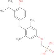 ((4-(4-Hydroxy-3-isopropylbenzyl)-3,5-dimethylphenoxy)methyl)phosphonic acid