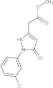 Methyl 2-[1-(3-chlorophenyl)-5-oxo-2,5-dihydro-1H-pyrazol-3-yl]acetate