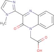 2-[3-(1-Methyl-1H-imidazol-2-yl)-2-oxo-1,2-dihydroquinoxalin-1-yl]acetic acid