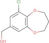 (9-Chloro-3,4-dihydro-2H-1,5-benzodioxepin-7-yl)methanol