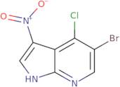 5-Bromo-4-chloro-3-nitro-1H-pyrrolo[2,3-b]pyridine