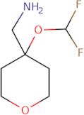 [4-(Difluoromethoxy)oxan-4-yl]methanamine