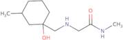 2-{[(1-Hydroxy-3-methylcyclohexyl)methyl]amino}-N-methylacetamide