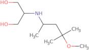 2-[(4-Methoxy-4-methylpentan-2-yl)amino]propane-1,3-diol