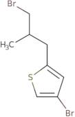 4-Bromo-2-(3-bromo-2-methylpropyl)thiophene