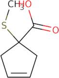 1-(Methylsulfanyl)cyclopent-3-ene-1-carboxylic acid