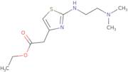 Ethyl 2-(2-{[2-(dimethylamino)ethyl]amino}-1,3-thiazol-4-yl)acetate