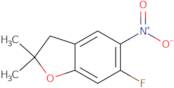 6-Fluoro-2,2-dimethyl-5-nitro-2,3-dihydrobenzofuran