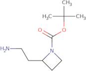 tert-Butyl (S)-2-(2-aminoethyl)azetidine-1-carboxylate