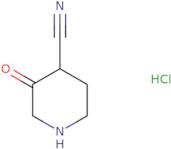 3-Oxopiperidine-4-carbonitrile hydrochloride