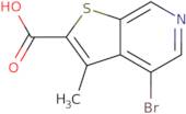 4-Bromo-3-methylthieno[2,3-c]pyridine-2-carboxylic acid