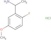 (S)-1-(2-Fluoro-5-methoxyphenyl)ethan-1-amine hydrochloride