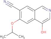 4-Hydroxy-6-isopropoxyisoquinoline-7-carbonitrile