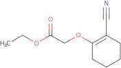 Ethyl 2-((2-cyanocyclohex-1-en-1-yl)oxy)acetate