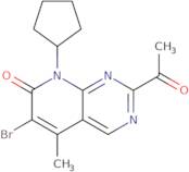 2-Acetyl-6-bromo-8-cyclopentyl-5-methylpyrido[2,3-d]pyrimidin-7(8H)-one