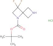 tert-Butyl 3,3-difluoro-1,6-diazaspiro[3.3]heptane-1-carboxylate hydrochloride