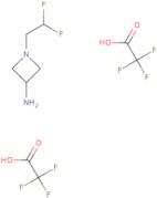 1-(2,2-difluoroethyl)azetidin-3-amine; bis(trifluoroacetic acid)