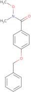 4-(Benzyloxy)-N-methoxy-N-methylbenzamide