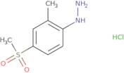 (4-Methanesulfonyl-2-methylphenyl)hydrazine hydrochloride