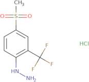 4-(Methylsulphonyl)-2-(trifluoromethyl)phenylhydrazine hydrochloride