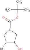 (3R,4R)-tert-Butyl 3-bromo-4-hydroxypyrrolidine-1-carboxylate