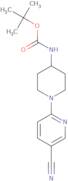 tert-Butyl N-[1-(5-cyanopyridin-2-yl)piperidin-4-yl]carbamate