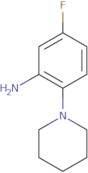 5-Fluoro-2-piperidin-1-yl-phenylamine